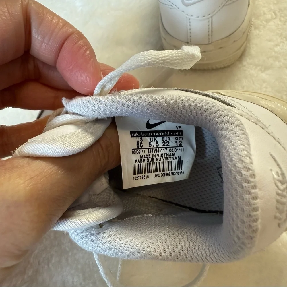 Nike Air Force 1 Baby Sneakers Size 6
